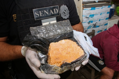 SENAD detiene a distribuidor de crack con más de 6 mil dosis en Limpio
