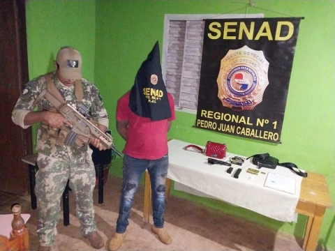 Capturan a hermanos distribuidores de cocaína y crack en Zanja Pytã